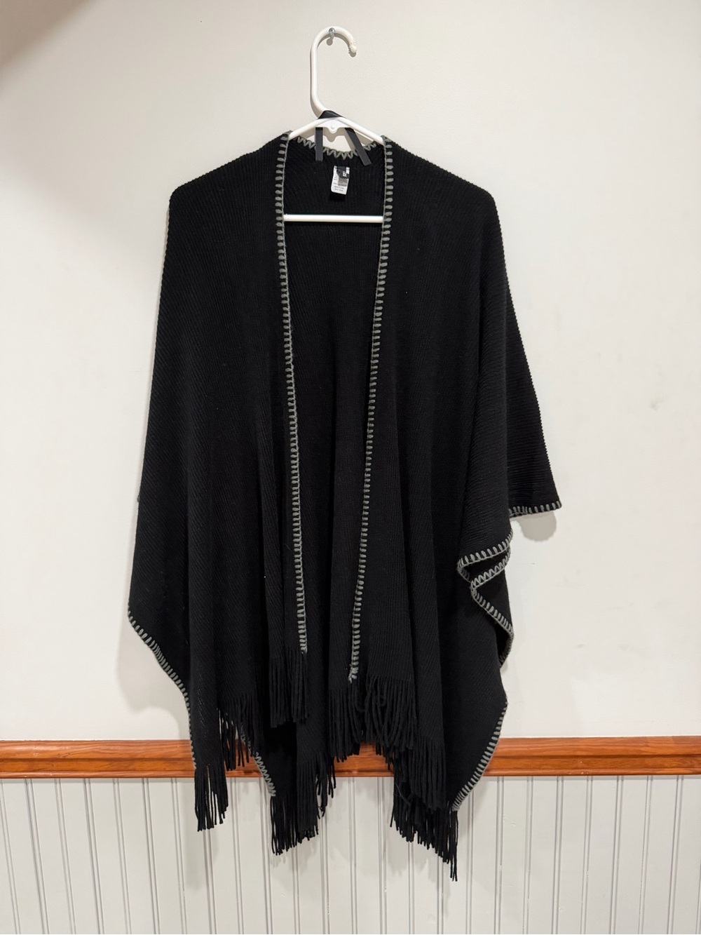 Black shawl/cardigan